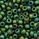Miyuki rocailles Perlen 6/0 - Metallic matte iris dark green 6-2066